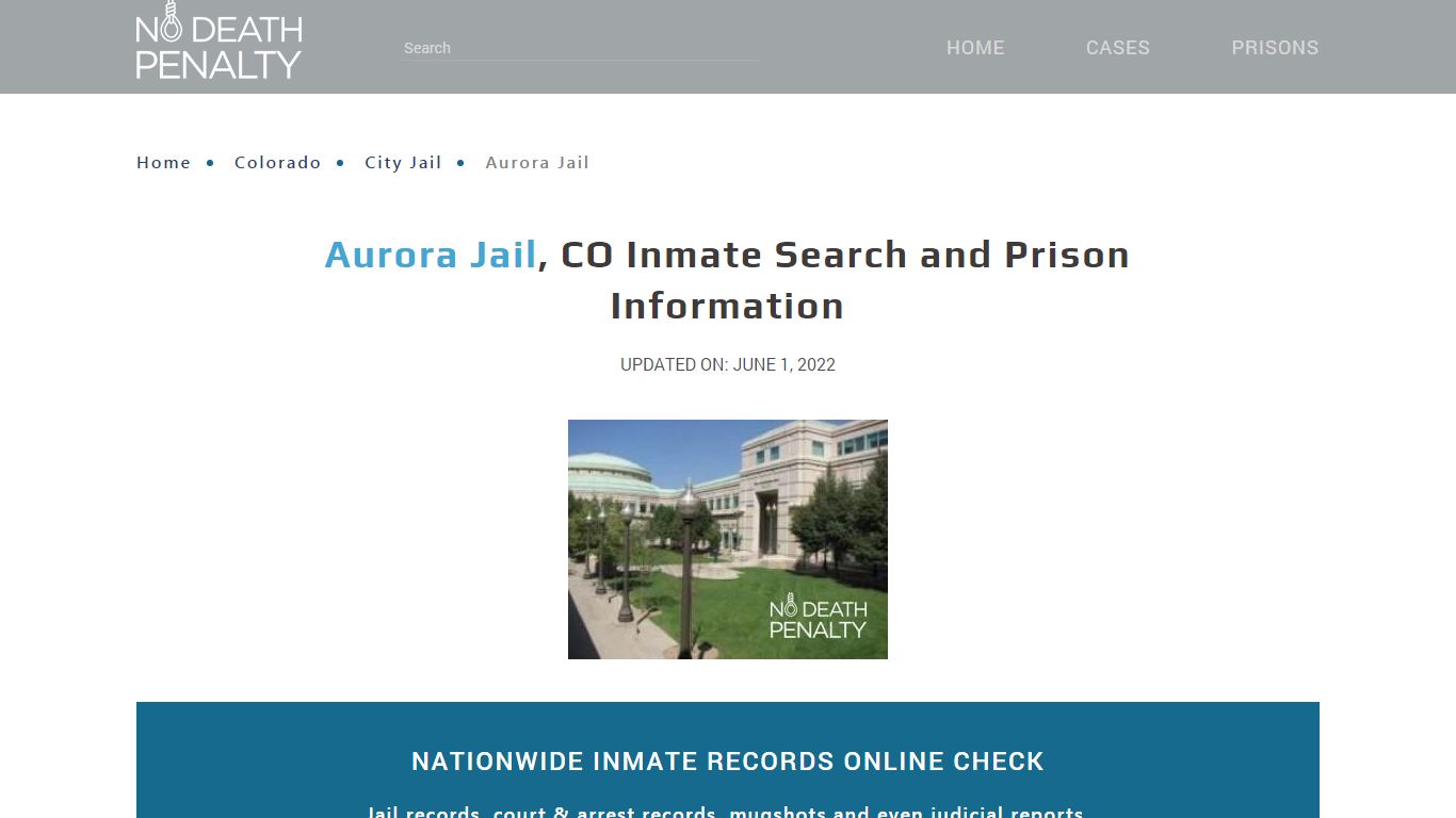 Aurora Jail, CO Inmate Search, Visitation, Phone no ...